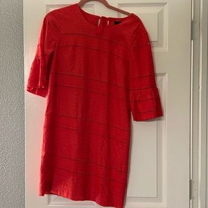 J crew pink/red dress
